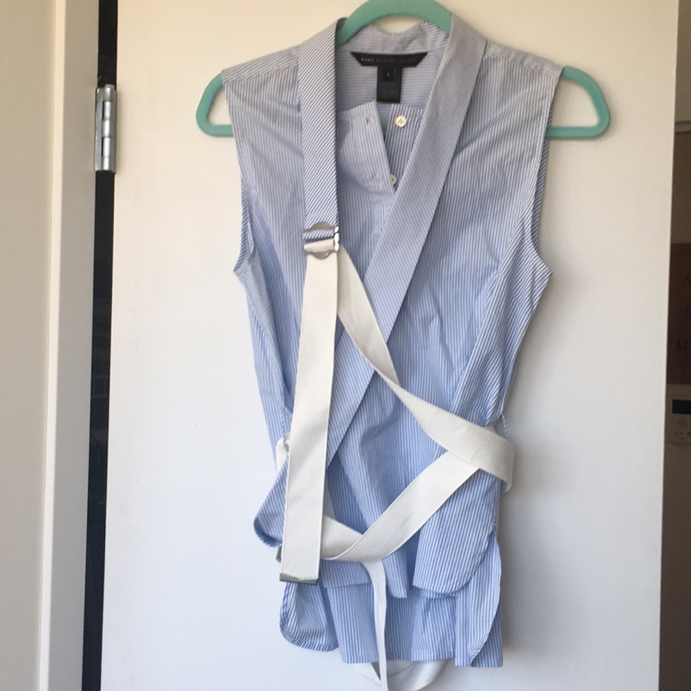 Marc Jacobs wrap around shirt